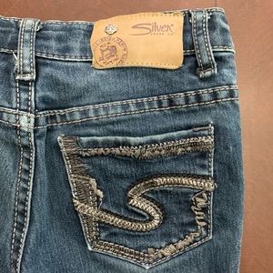 Silver Jeans Co. Girls “Amy” Skinny Kids Size 6